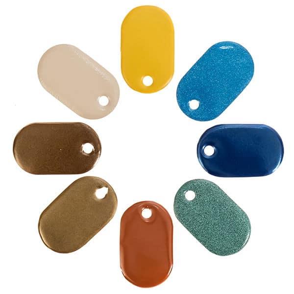 Inspire color palette sample chips